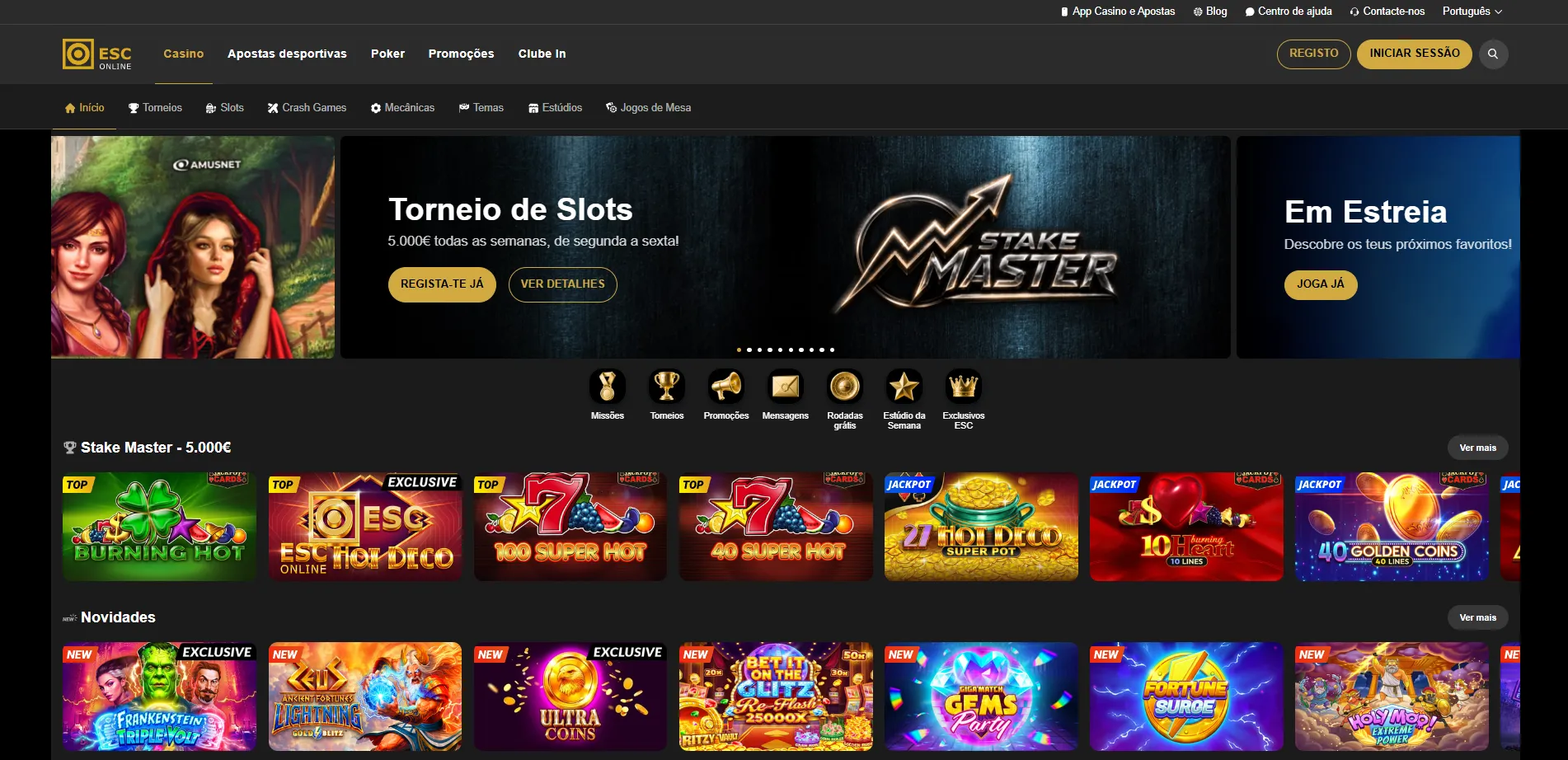 Melhores casinos online Portugal: Jogos Disponíveis nos Casinos Online